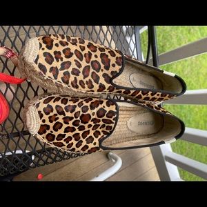 Soludos espadrilles - calfhair leopard print